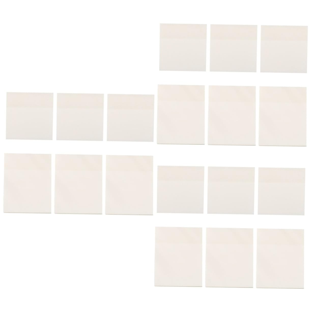 NUOBESTY Set di 3 Blocchi per Appunti Autoadesivi per Insegnanti Scrittura 6 Pezzi * 3