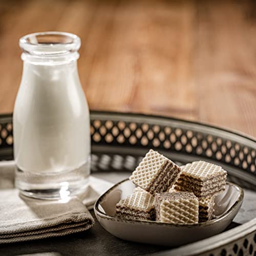Image of Loacker Quadratini Espresso Wafer Cookies, 30% Less Sugar, Non-GMO, 6-Pack