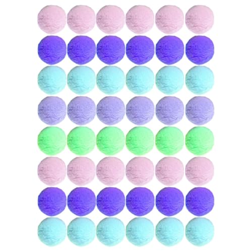 Bolas de peluche para manualidades que no sueltan pelusa en proyectos infantiles