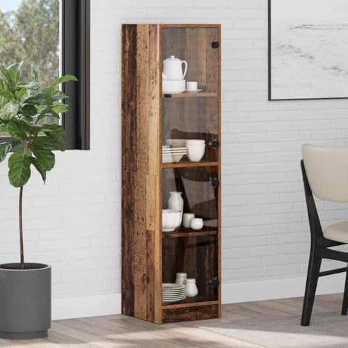 Sophrelle Alacena Madera Vieja 35 x 37 x 142 cm Madera contrachapada Marrón,882901