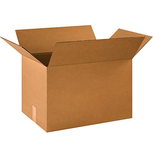 Image of BOX USA 21x14x14 Corrugated Boxes, Medium, 21L x 14W x 14H, Pack of 20 | Shipping, Packaging, Moving, Storage Box for Home or Business, Strong Wholesale Bulk Boxes