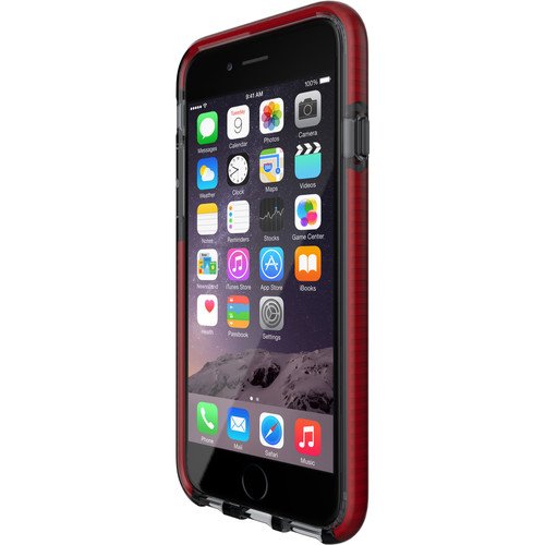 Tech 21 TECH21 Evo Mesh Protection Case for iPhone 6/6S  Smokey/Rouge