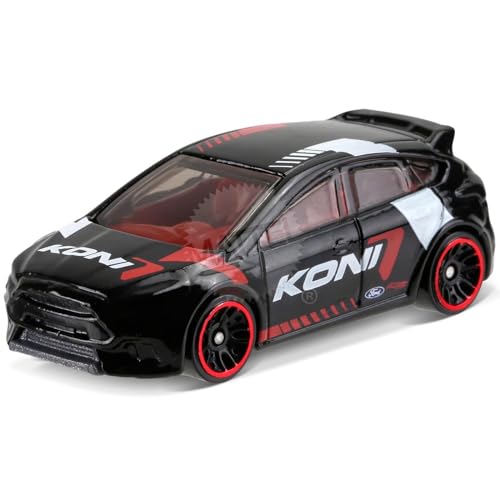 Hot Wheels Ford Focus RS Negro 1:64 miniatura 2