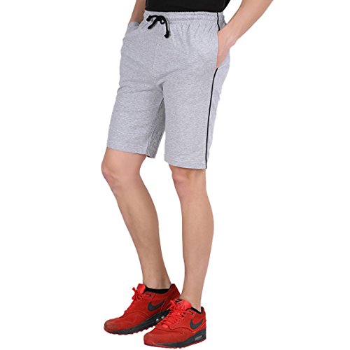Image of CHECKERSBAY Boys Cotton Shorts(5BS00-BLGRRDCHNA Black,Grey,Red,Charcoal,Navy) Pack of 5