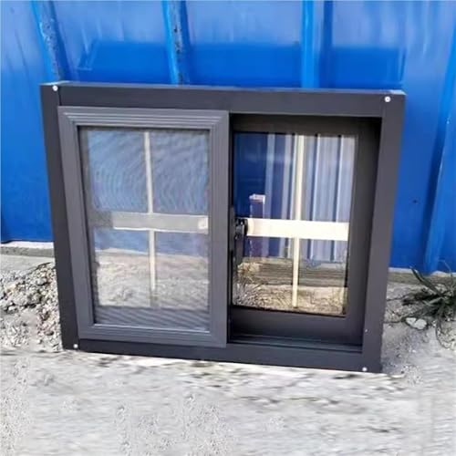 DWSSX Kleines Kellerfenster, Ersatz-Haushaltsfenster for Badezimmer/Schuppen, horizontales Schiebefenster(42x24in/105x55cm) DWSSX Kleines Kellerfenster, Ersatz-Haushaltsfenster for Badezimmer/Schuppen, horizontales Schiebefenster(42x24in/105x55cm)