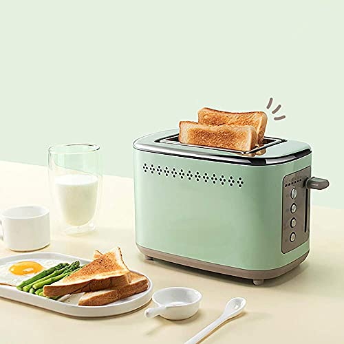 ZHBH Startseite/Küchentoaster Multifunktionaler Toaster,Haushalts-Toaster,Edelstahl-Bagel-Toaster,2 Scheiben gleichmäßig… – Bild 3