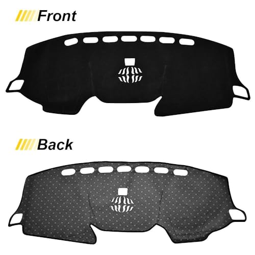 Alfombrilla para Honda CR-V 2017-2022 protector de salpicadero negro 5
