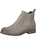 Tamaris Damen Chelsea Boots, Frauen Stiefeletten,uebergangsschuhe,uebergangsstiefel,Schlupfstiefel,flach,Boots,Stiefel,Taupe NUBUC,40 EU