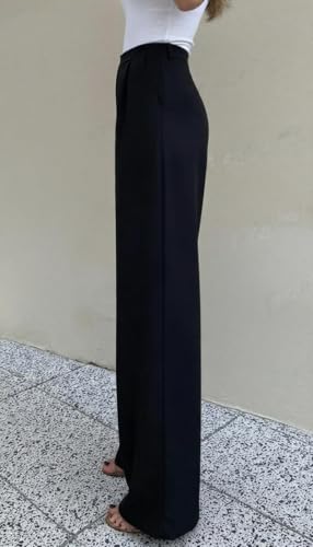 Business Outfits for Women 2025 Wide Leg Dress Pants - Travel & Casual Pants for Women - Elegant & Comfortable4