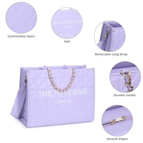 Image of Chinllo Tote Bag for Women Top Handle Satchel Purse and Handbags with Shoulder Strap