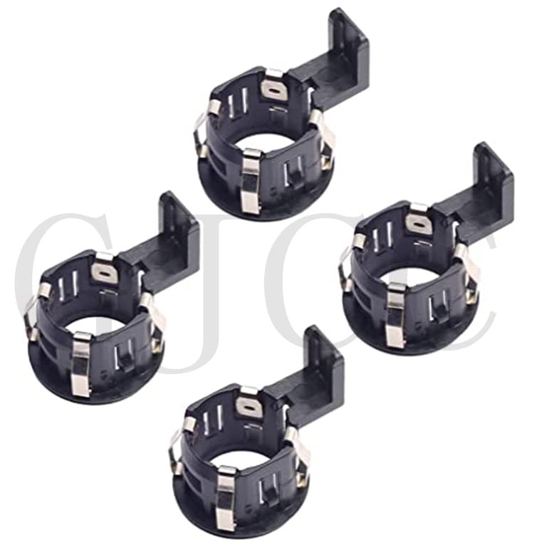 GJCC 4pcs 89348-33080-C0 PDC Parking Assist Sensor Shell Replacement ZDX Odyssey 2007-2017 39681-TL0-G01 8934833080C0 89348-33080 Bracket Toyota Tundra 4.0L 4.6L 5.7L Frame Retainer for Honda Pilot