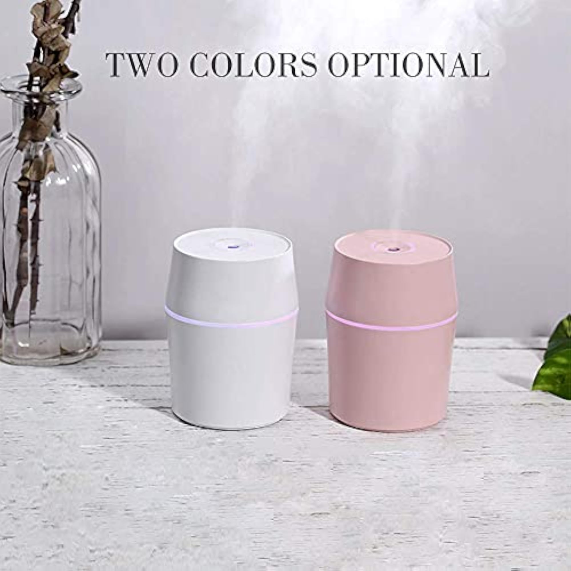 Generic Mini Essential Oil Diffusers Air Humidifier USB Therapy Diffuser