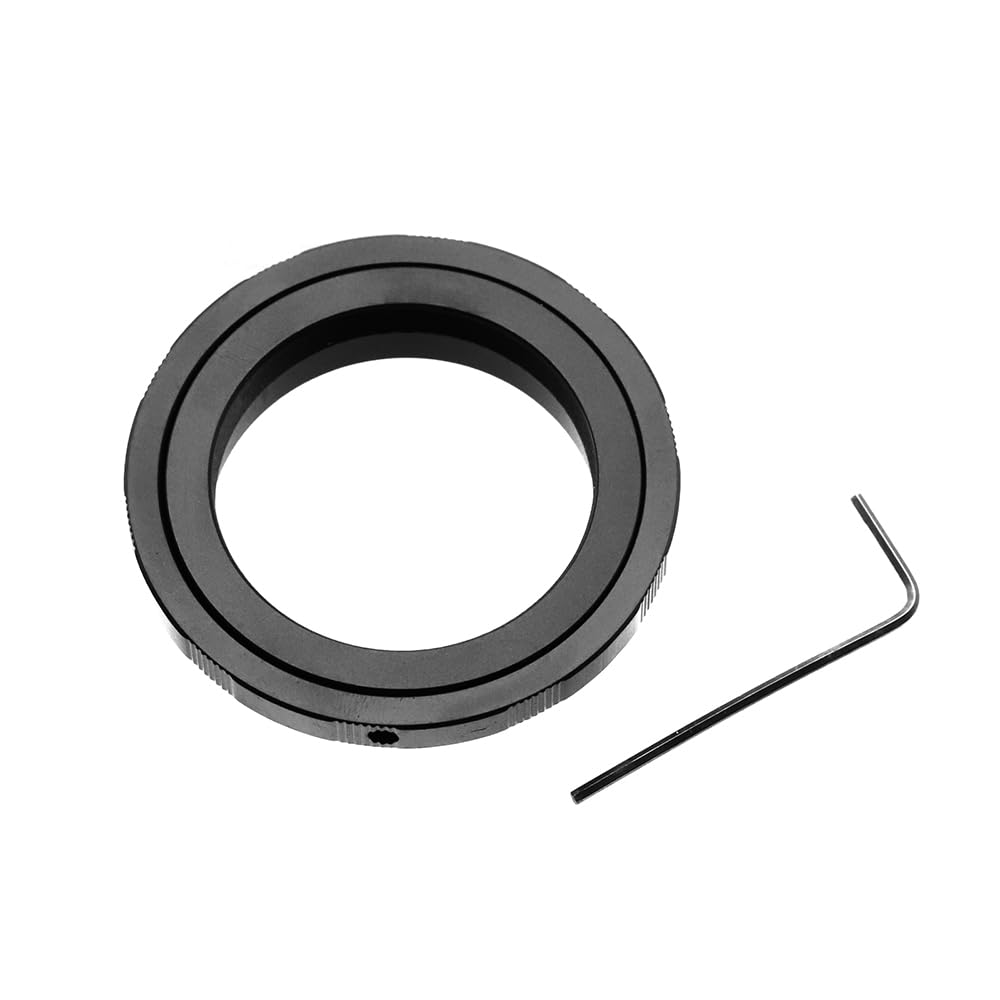 T2-LR Lens Adapter Ring for Telescopes Microscopes T/T2 Screw Thread Mount Lens and for Leica R Mount Camera Metal Lens Adapter Ring Manual Focus Adapter Ringocus Adapter Ring