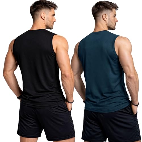 Image of 3Colours RGB Fitness Designer Gym Stringer Vest, Gym Vest, Racer Y Back, Sports Tank Tops, Sando for Men C Cut-3 Logo