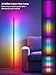 Tyute LED Corner Floor Lamp, 68+ Scenes, 16 Million Colors Corner Light with App & Remote Control, 65” Smart RGB Ambient Lighting with Music Sync, Mood Lighting for Bedroom, Living Room, Gaming Room