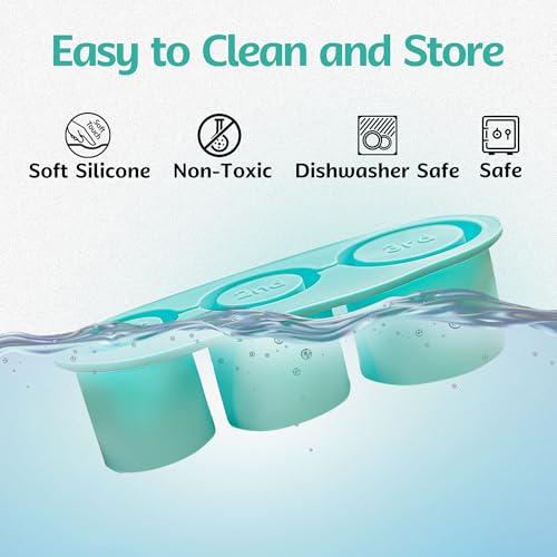 Molde de hielo redondo para vaso de 40oz, silicona miniatura 5