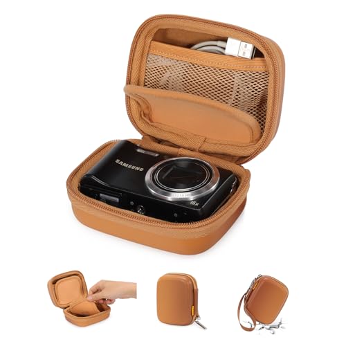 Estuche Protector para Cámara Digital Pequeña Marrón miniatura 1