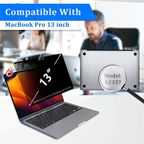Filtro de Privacidad LanQii Magnético para MacBook Pro y Air de 13 Pulgadas 3