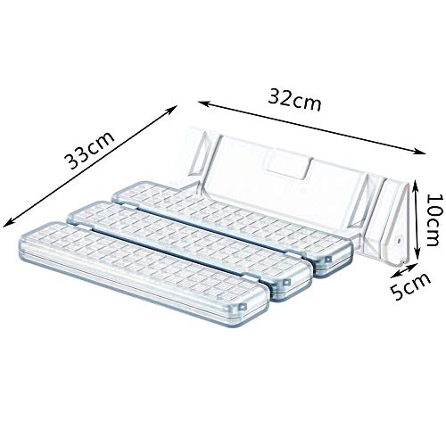 Tabouret de bain pliant et mural supportant 150 kg pour douche