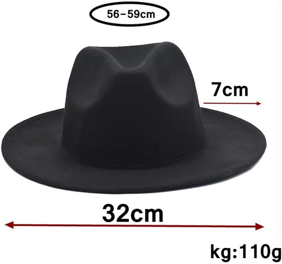 Jazz Felt Fedora Retro Cowboy Hat Party Hat Party Hat Unisex Hat Casual Versatile