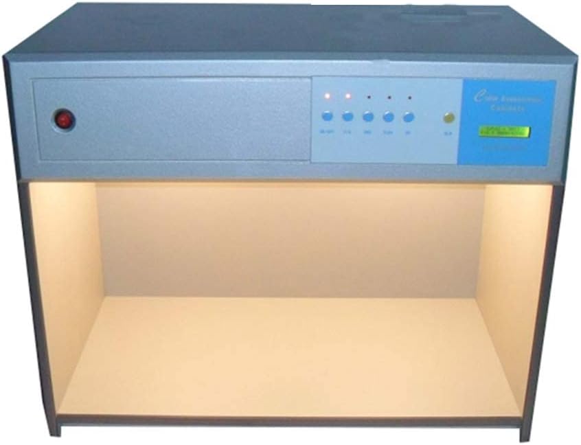Color Assessment Cabinet Color Light Box with 4 Light Sources D65 TL84 UV F with Voltage 110V or 220V