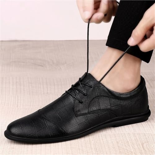 Premium Leather Lace Up Oxford Shoes for Men Comfortable for Formal and Business Events2