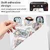 A4 Sticker Paper Labels, ADERTOS 30 Sheets Printable Vinyl Stickers Paper Clear Sticker Printer Paper Self-Adhesive Vinyl Inkjet Film Decal for Inkjet & Laser Printers - Clear, 297 x 210 mm #3