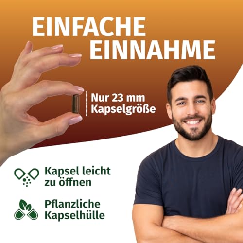 Green Naturals® Tribulus Terrestris Kapseln – Hochdosiert: 2.250 mg mit 90 % Saponinen – Vorrat für 2 Monate – Premiumqualität aus Deutschland – Vegan & laborgeprüft