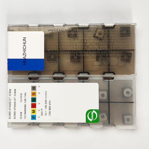 HUAZHICHUN S0MX 070305-DT IC908 Carbide Inserts Cutters Blade