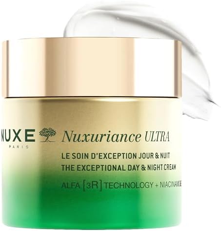 NUXE Nuxuriance The Exceptional Day & Night Cream Firms, Smooths & Revitalizes Mature Skin. Niacinamide combined with Ultra Alfa [3R] Technology Help Combat Signs of Aging, 75ml