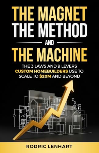 The Magnet, The Method and The Machine: The 3 Laws and 9 Levers Custom Homebuilders Use to Scale to $20M and Beyond
