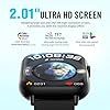 Smart Watches for Men Women (Answer/Make Call), 2.01" HD Screen Fitness Tracker Watch with Blood Pressure/Heart Rate/Sleep Monitor, Smart Watch for Android iOS Phones, IP67 Waterproof Sport Watch