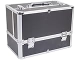 Das Case hat im geschlossenen Zustand folgende Maße LxBxH: 36,5cm x 22cm x 27,5cm und bietet in jedem 
