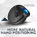 Kensington TB450 Wireless Trackball Mouse, Bluetooth LE & 2.4GHz Connection, 4 DPI Options, Connect up to 3 Devices (K72194WW), Black-Blue