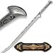 The Hobbit Officially Licensed Sword Of Thranduil The Elvenking With Wall Plaque
