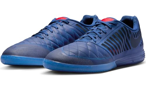 Nike Nike Lunargato II Indoor/Court Low-Top Soccer Shoes (580456-401, Deep Royal Blue/Deep Royal Blue) Size 7