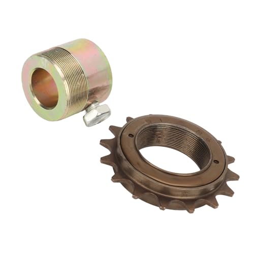 Drfeify Iron Material, Easy Installation, 16T Freewheel Adapter Kit with 20mm Adapter for Electric Tricycles, Motorcycles, Karts