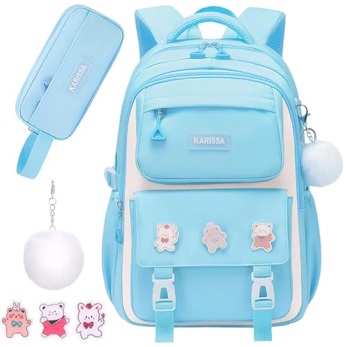Sac à dos d'école filles avec pendentif pour exprimer son style au quotidien