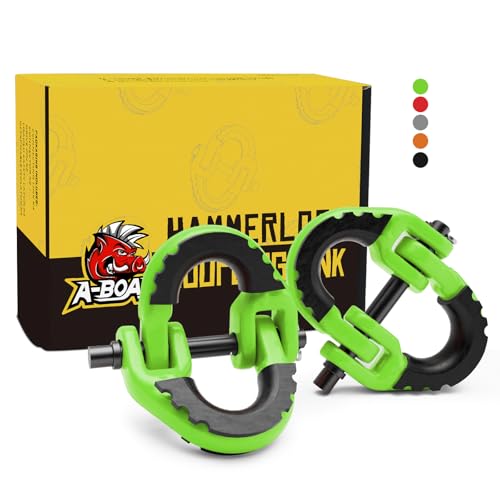 A-BOAR Sicherheitskettenverbinder Hammerlock Grün 2 Stück