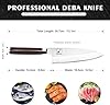 imarku 7 Inch Deba Knife,Ultra Sharp Sushi Knife,Ultimate Japanese Kitchen Knife with Stainless Steel Single Bevel,Fish Fillet Knifes for Fish Cutting with Ergonomic Handle, Birthday Gifts #2