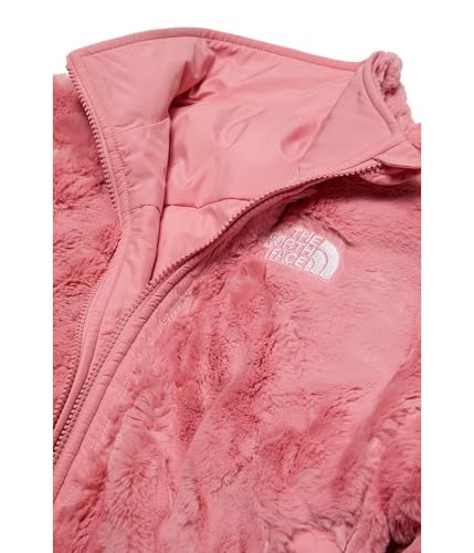 Image of THE NORTH FACE Girls Reversible Shasta Full Zip Jacket | Puffer Coat With Synthetic Insulation, Fleece Lined, Water Repellent