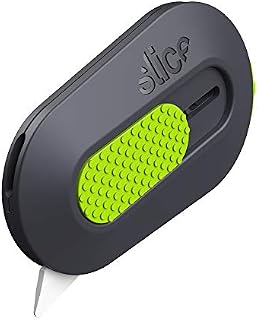 Slice 10514 Mini Cutter, Ceramic Safety Blade, Pocket Sized, Auto-Retractable, Stays Sharp Up