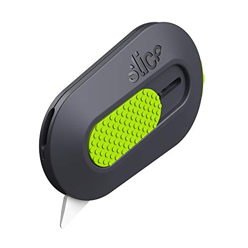 Slice 10514 Mini Cutter, Ceramic Safety Blade, Pocket Sized, Auto-Retractable, Stays Sharp Up