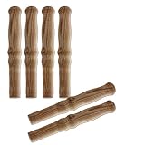 BJYX 6X Holzgriff rund für Schubkarre Schubkarrengriffe Schiebkarrengriffe Holz 30mm
