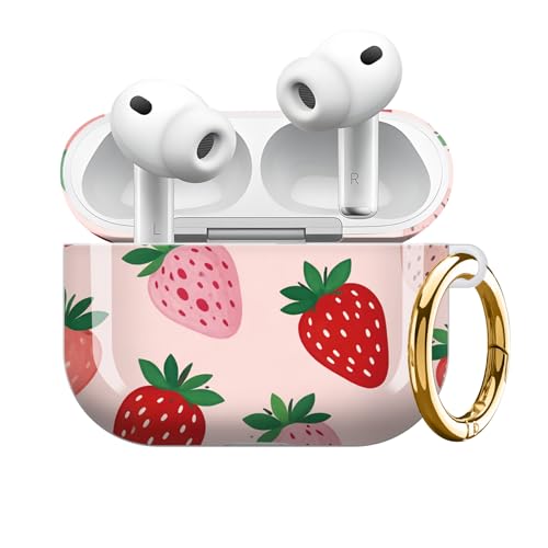BOSPFJG Airpod Pro 3�P�[�X�Ή� ? ���S�ȃ��b�N&�L�[�`�F�[���ATPU�ی�A�������ꂽ�f�U�C���A��3����Airpod Pro�p�t���{�f�B�J�o�[(�X�g���x���[�w�i�A�[�g)