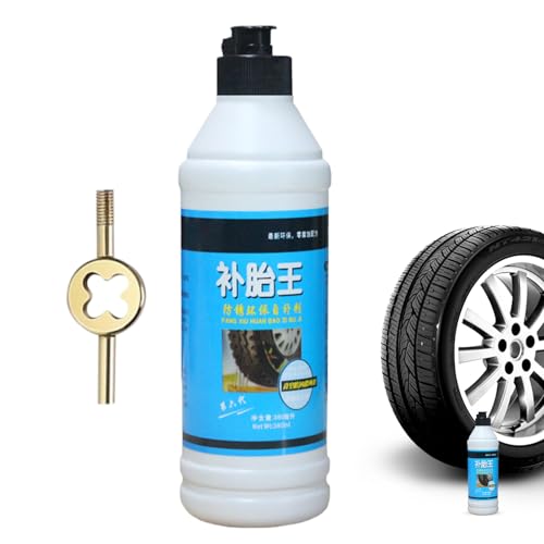 タイヤパンク修理用シーラント、380 ML チューブレスチューブパンク修理シーラント,ロード、グラベルサイクルタイヤ用の長持ちする環境に優しい効率的なタイヤシーラント