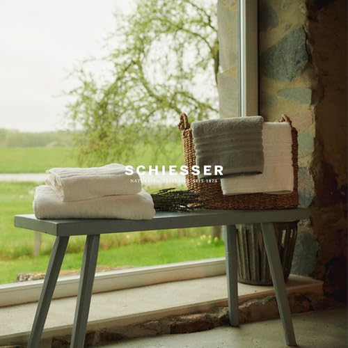 Schiesser Frottier Waschhandschuh Milano im 5er Set | 100% Baumwolle aus nachhaltiger Produktion | weich, saugstark, farbecht | 16x22cm | Dunkelgrau | Anthrazit – Bild 6