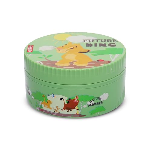 Image of JAYPEE Unimunch PU Insulated Inner Stainless Steel Lunch Box with Steel Dish | Spillproof Ideal for Snacks| Easy to Carry Non Toxic |Safe for Storing Food,375 ml, Green