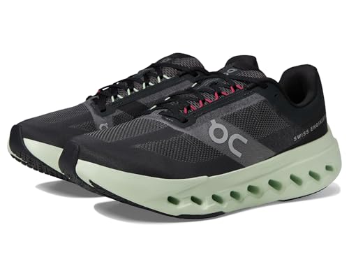 On Womens, Cloudsurfer Next Black/Lima 9.5 Medium