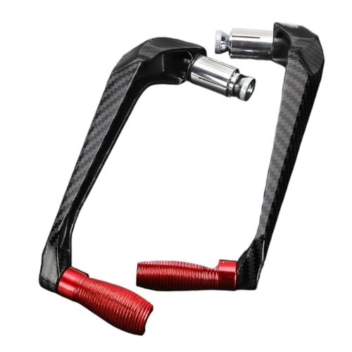 Garde levier CFMOTO 650NK rouge pour éviter la casse des poignées de moto